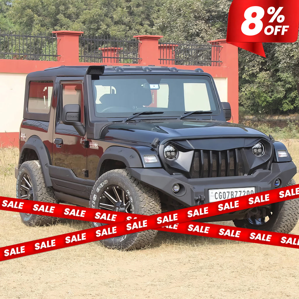 Mahindra Thar Front Grill - Six Slot Grill - Body Colour