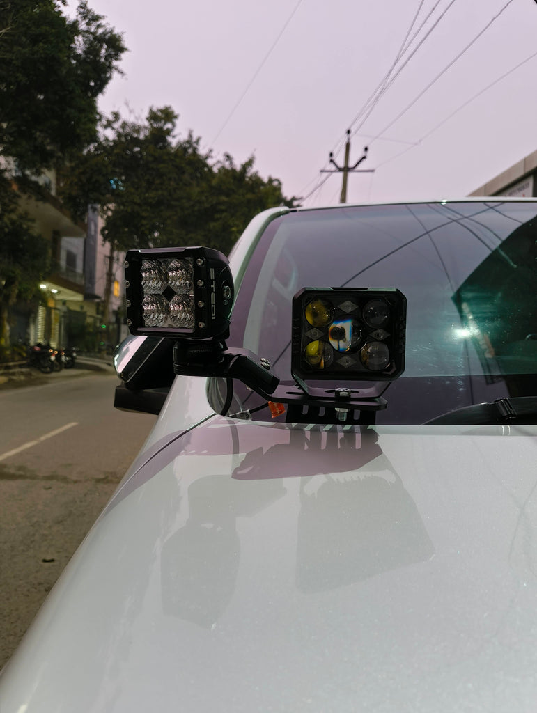 Fortuner - Proman Rotatable Windshield Light Brackets