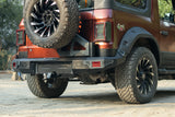Thar Metal Rear Bumper - Model RXT with tyre carrier