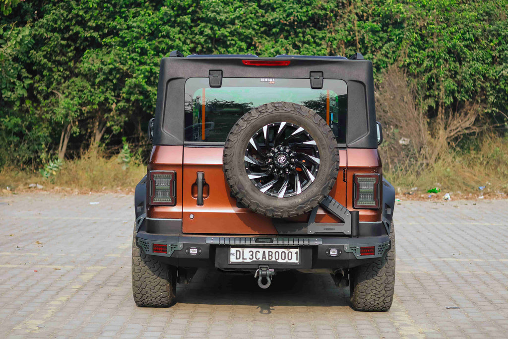 Thar Metal Rear Bumper with Tyre Carrier