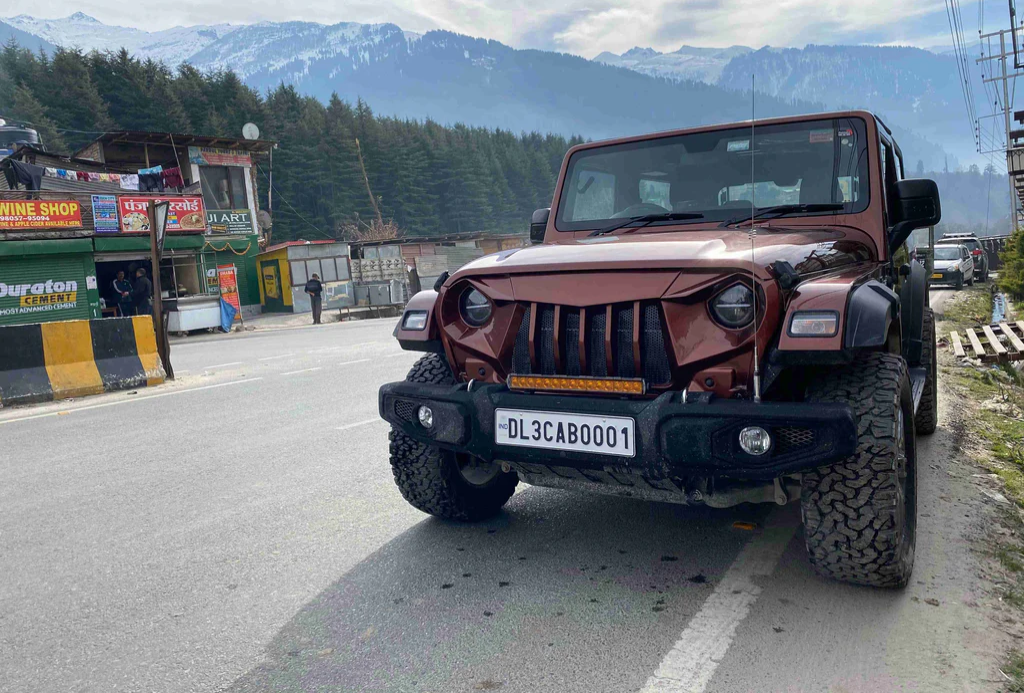 Mahindra Thar Front Grill - Six Slot Grill - Body Colour