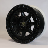 Solaris Brute - Satin Black 18 inch Alloy | Set of 5