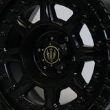 Solaris Brute - Satin Black 18 inch Alloy | Set of 5