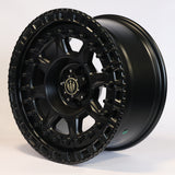 Solaris Brute - Satin Black 18 inch Alloy | Set of 5