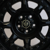 Solaris Brute - Satin Black 18 inch Alloy | Set of 5