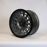 Solaris Fury - Satin Anthracite with Satin Black Lip 18 inch Alloy | Set of 5