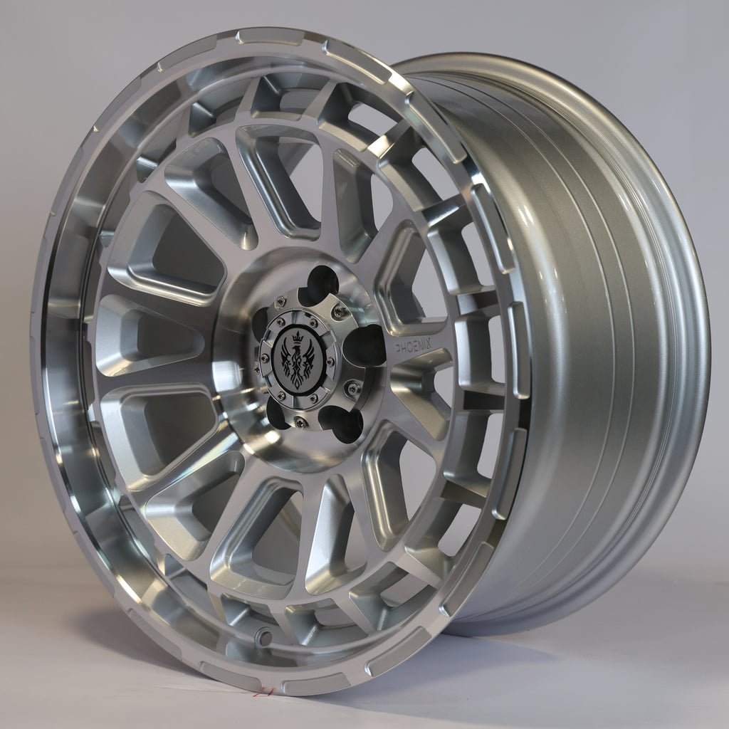Solaris Havoc - Machined Silver 18 inch Alloy | Set of 5