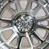 Solaris Havoc - Machined Silver 18 inch Alloy | Set of 5