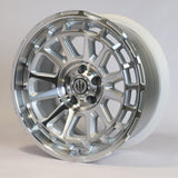 Solaris Havoc - Machined Silver 18 inch Alloy | Set of 5