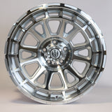 Solaris Havoc - Machined Silver 18 inch Alloy | Set of 5