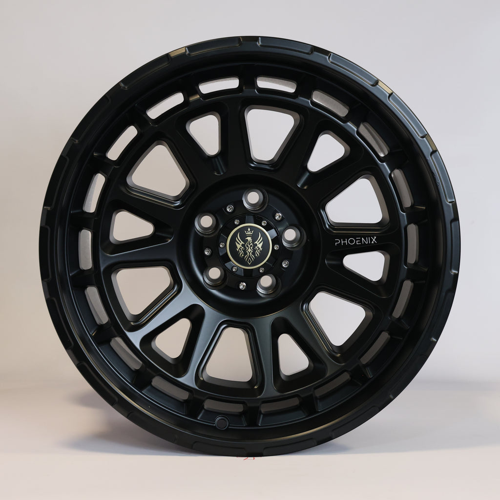 Solaris Havoc - Satin Black 18 inch Alloy | Set of 5