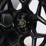 Solaris Prime - Gloss Black Milling 18 inch Alloy | Set of 5