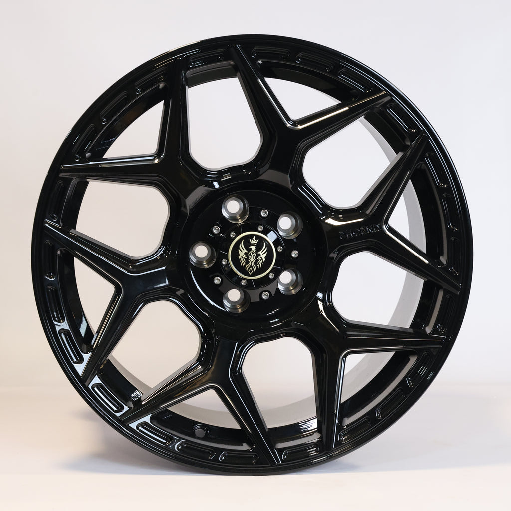 Solaris Prime - Gloss Black Milling 18 inch Alloy | Set of 5
