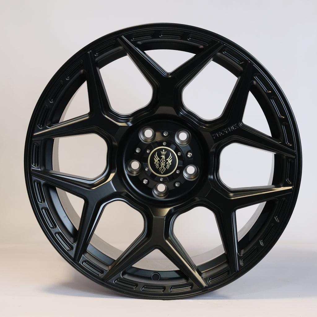 Solaris Prime - Satin Black 18 inch Alloy | Set of 5