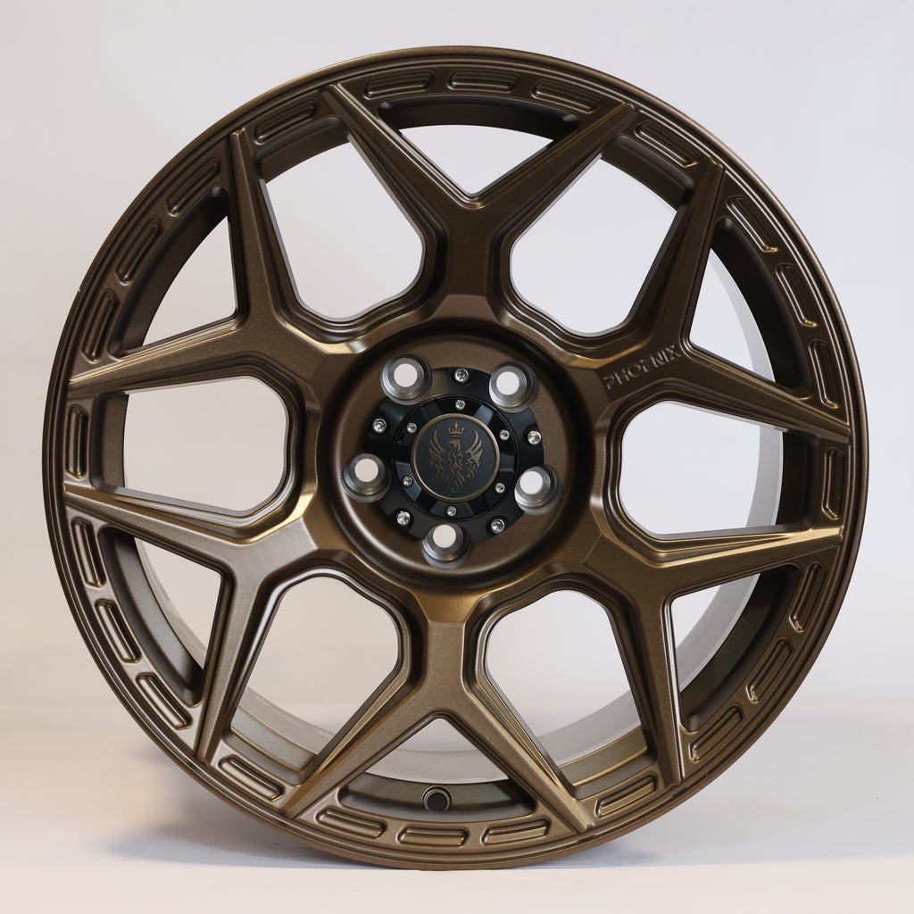 Solaris Prime - Satin Bronze 18 inch Alloy | Set of 5