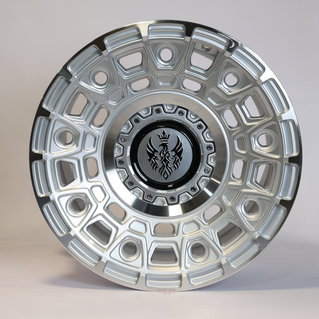Solaris Thunder - Machined Silver 18 inch Alloy | Set of 5