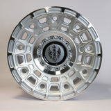 Solaris Thunder - Machined Silver 18 inch Alloy | Set of 5