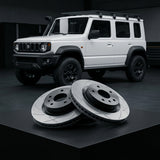Suzuki Jimny 2020+ Front Slotted Geomet Coated Rotor