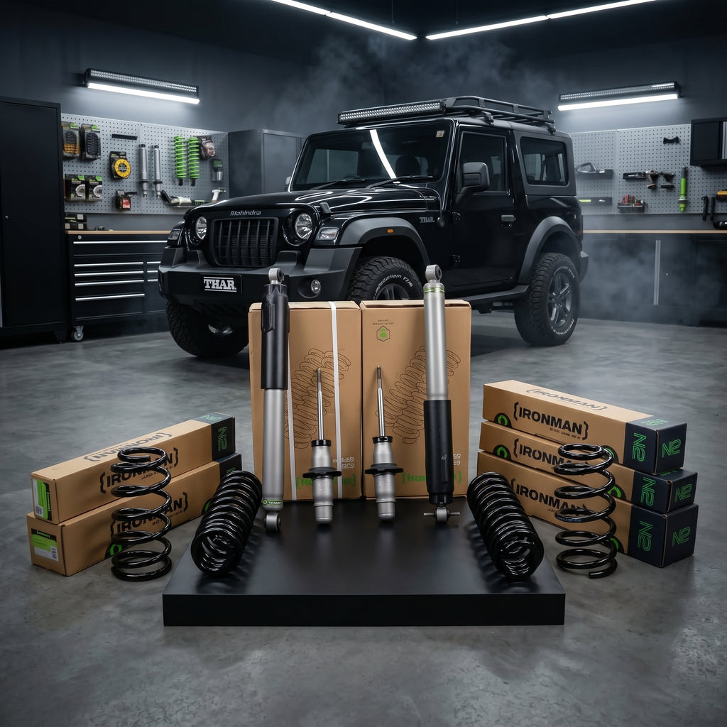 Mahindra Thar - Ironman Nitro Gas Suspension