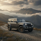 Kamet Mud on 18 Inch Alloy Wheels - Satin Bronze   - Hilux, Roxx, Thar