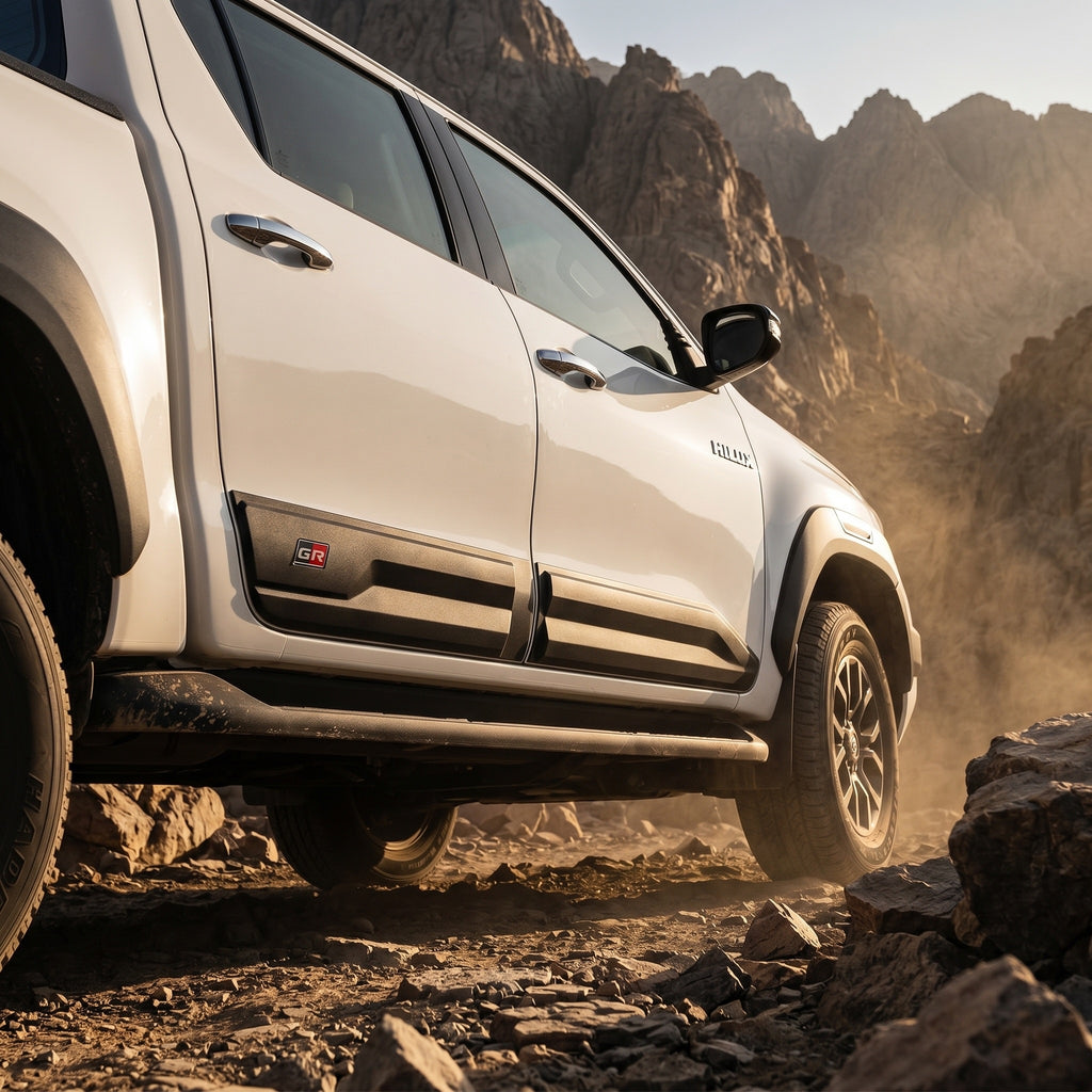 Toyota Hilux - Door Cladding Black GR