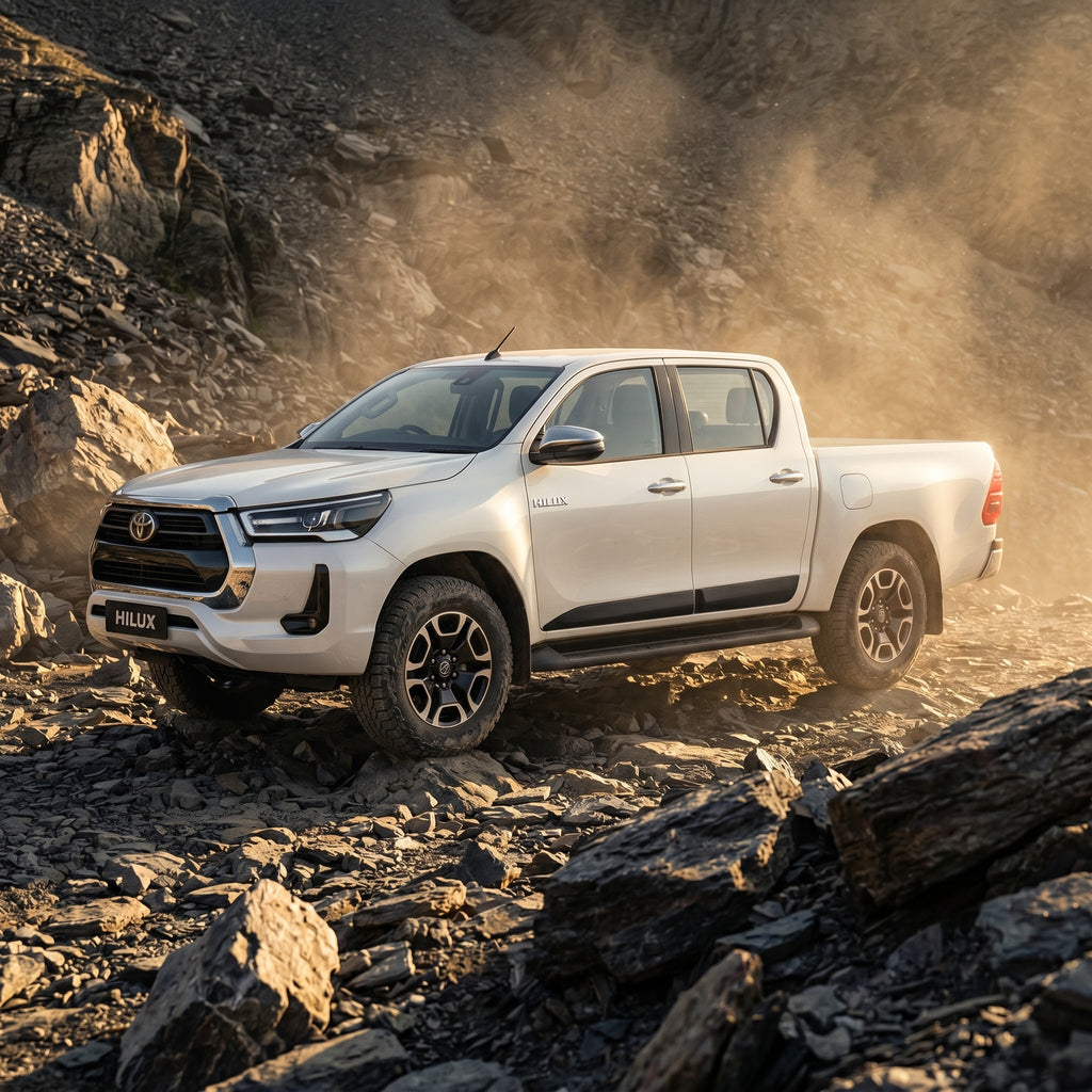 Toyota Hilux - Door Cladding Matt Black