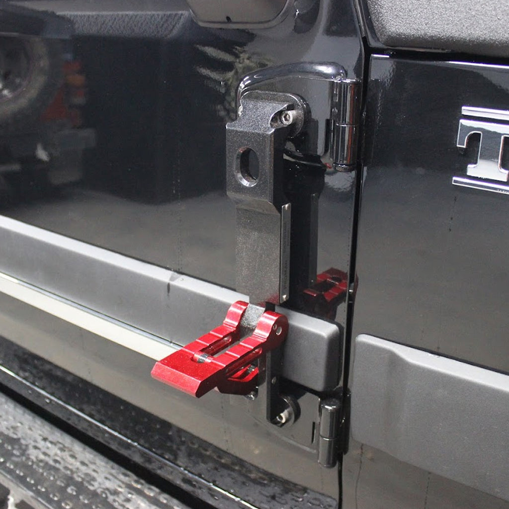 Mahindra Thar - Proman Heavy Duty Door Hinges - Red & Black