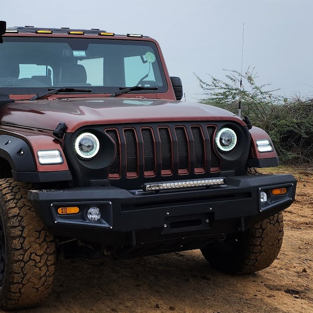 Mahindra Thar - Metal Bumper-Model MO