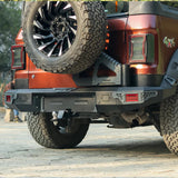 Thar Metal Rear Bumper - Model RXT with Tyre Carrier