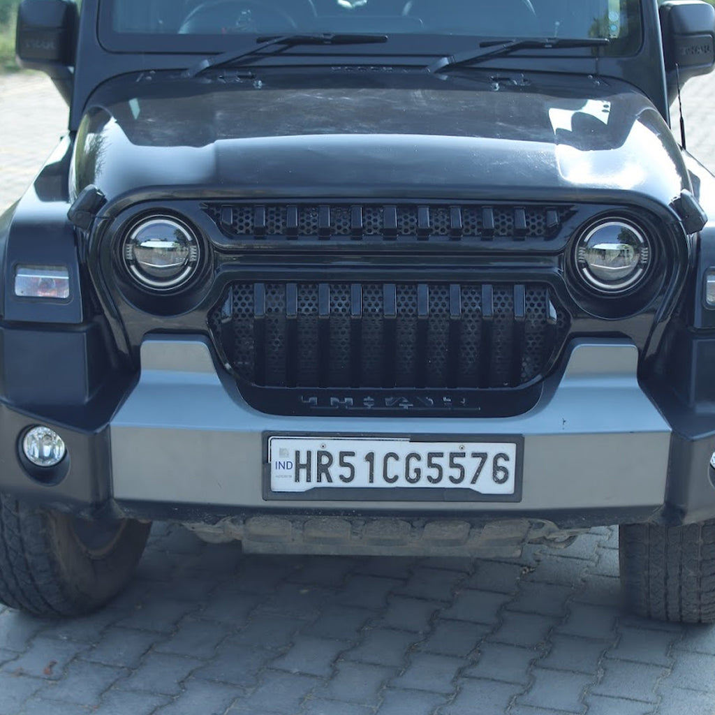 Mahindra Thar - Ten Slot Grill (Body Colour)
