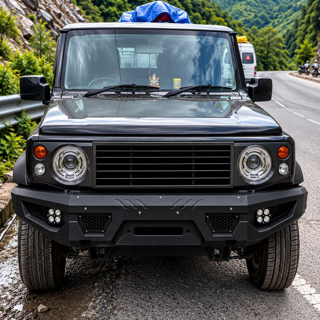 Jimny Defender Grill Matt Black