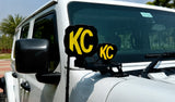 Jeep Wrangler - Proman Rotatable Windshield Light Brackets
