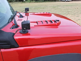 Suzuki Jimny - Bonnet Vents - Red & Black