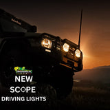 Ironman 4x4 Lights - 9" Scope LED Driving Lights