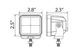 Ironman Lights - 2.8" 12W LED Cube Lights - Flood Beam