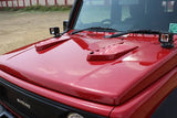 Suzuki Jimny - Bonnet Vents - Red & Black