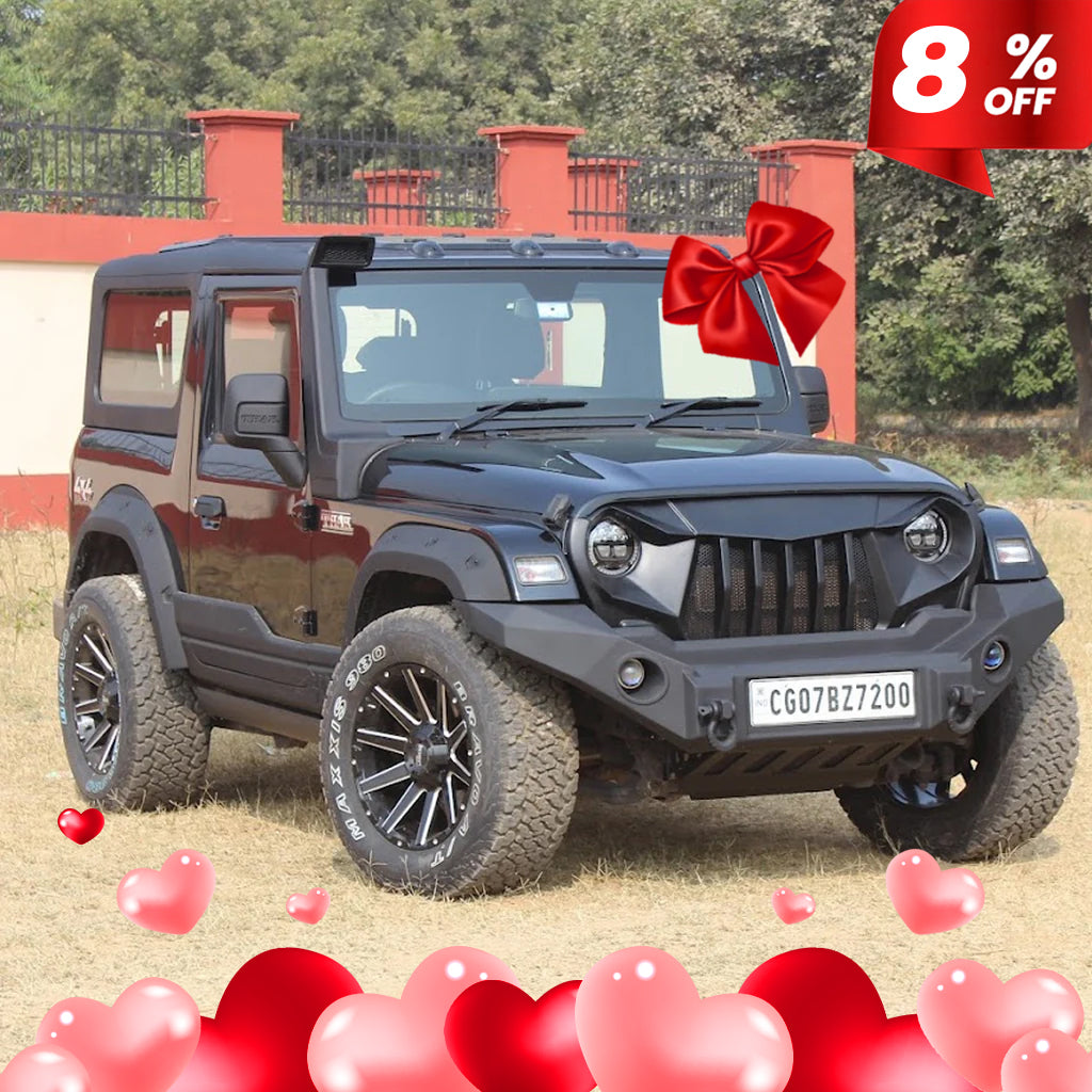 Mahindra Thar Front Grill - Six Slot Grill - Body Colour