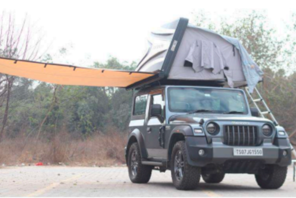 Mahindra Thar - 270 Degree Roof Awning for Camping