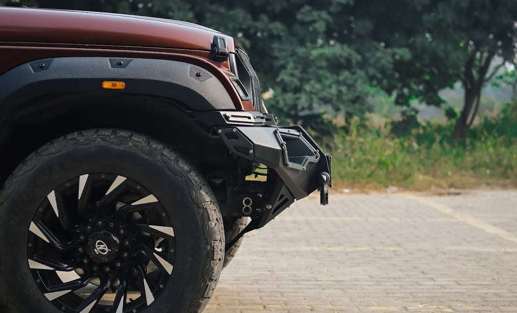 Mahindra Thar -Thar Metal Bumper - Model MX