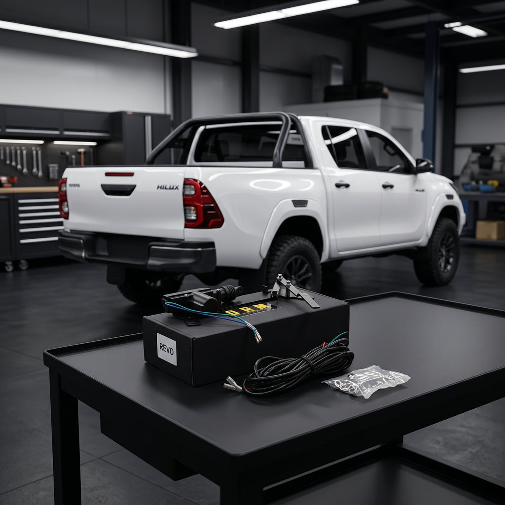 Toyota Hilux - ORM Tailgate Lock System