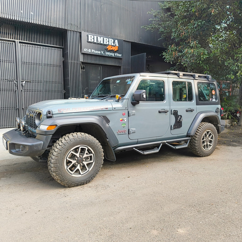 Jeep Wrangler - Bimbra Aluminium Roof Rack
