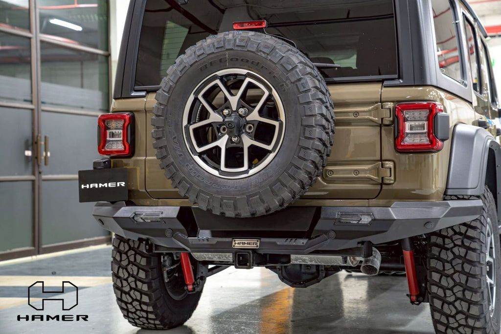 Jeep Wrangler - Rear Bumper - Hamer Nova Series