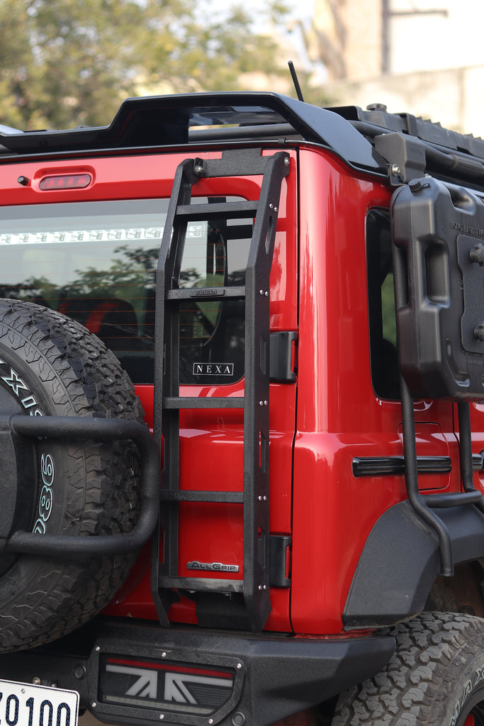 Jimny Rear Ladder Buy Suzuki Jimny - Rear Ladder Online | Futurz4x4, Mumbai